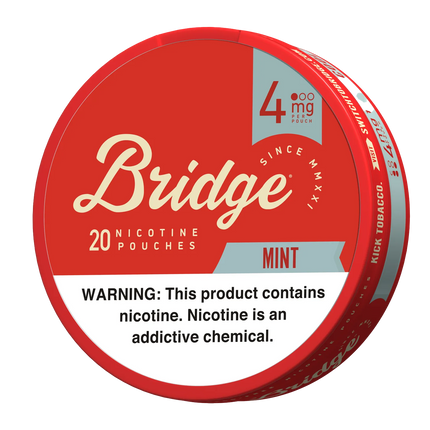 Bridge Cool Mint 4mg - Rushnico- Nicotine Pouches USA - Express Delivery