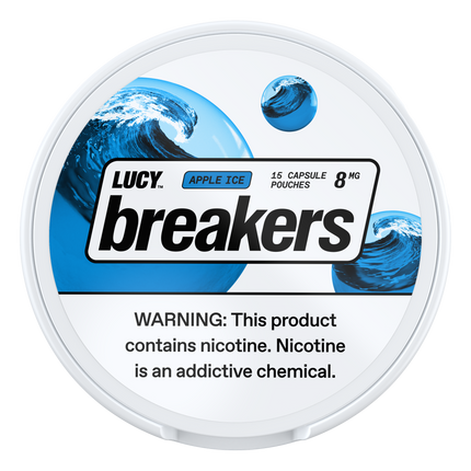 Lucy Breakers Apple Ice 8mg - Rushnico- Nicotine Pouches USA - Express Delivery