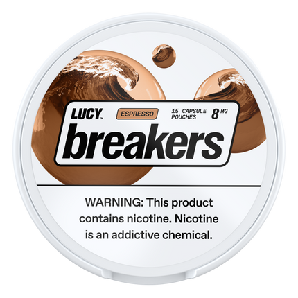 Lucy Breakers Espresso 8mg - Rushnico- Nicotine Pouches USA - Express Delivery