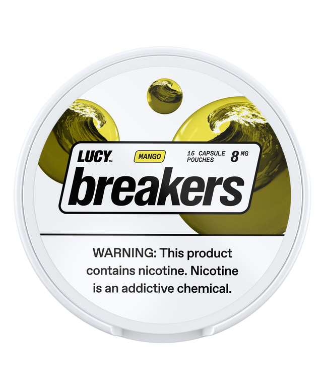 Lucy Breakers Mango 8mg - Rushnico- Nicotine Pouches USA - Express Delivery