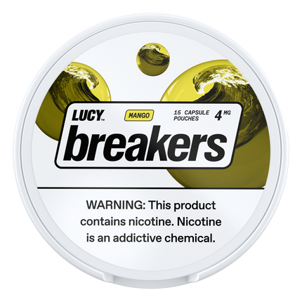 Lucy Breakers Mango 4mg - Rushnico- Nicotine Pouches USA - Express Delivery