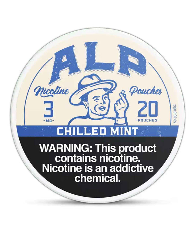 ALP Chilled Mint 3mg - Rushnico- Nicotine Pouches USA - Express Delivery