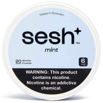 Sesh+ Mint 6mg - Rushnico- Nicotine Pouches USA - Express Delivery