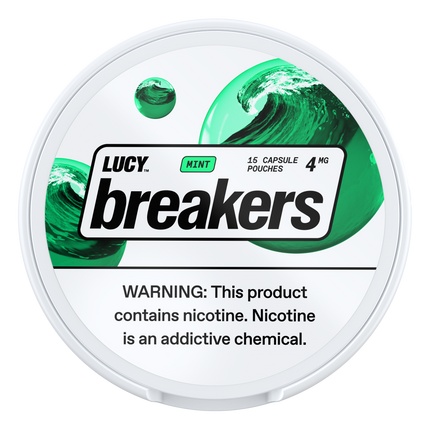 Lucy Breakers Mint 4mg - Rushnico- Nicotine Pouches USA - Express Delivery