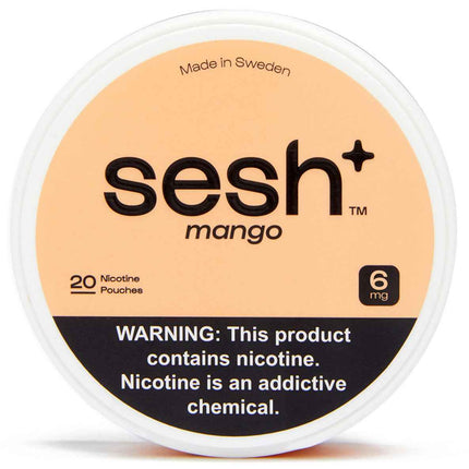 Sesh+ Mango 6mg - Rushnico- Nicotine Pouches USA - Express Delivery