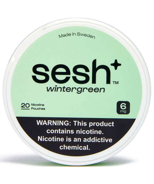 Sesh+ Wintergreen 6mg