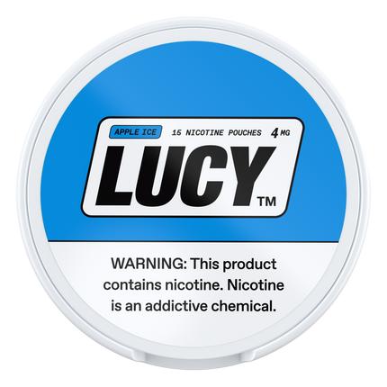 Lucy Pouches Apple Ice 4mg - Rushnico- Nicotine Pouches USA - Express Delivery