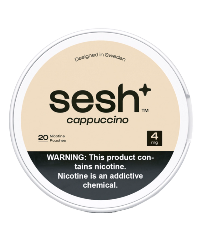 Sesh+ Cappuccino 4mg
