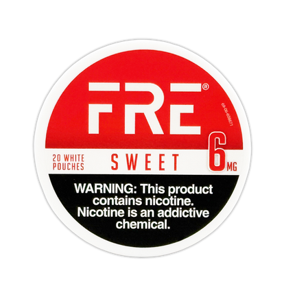 Fre Sweet 6mg - Rushnico- Nicotine Pouches USA - Express Delivery
