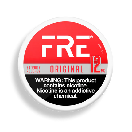 Fre Original 12mg - Rushnico- Nicotine Pouches USA - Express Delivery