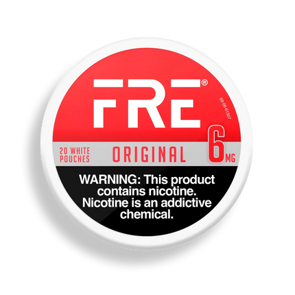 Fre Original 6mg - Rushnico- Nicotine Pouches USA - Express Delivery