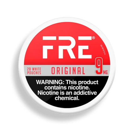 Fre Original 9mg - Rushnico- Nicotine Pouches USA - Express Delivery