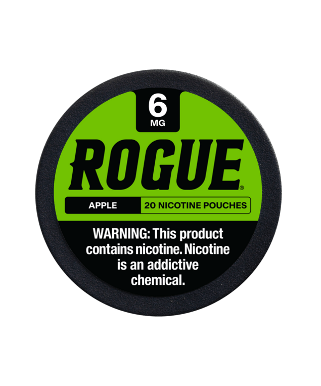 Rogue  Apple 6mg - Rushnico- Nicotine Pouches USA - Express Delivery