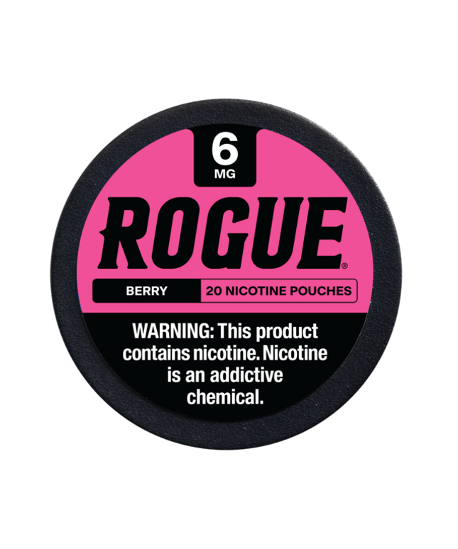 Rogue Berry 6mg - Rushnico- Nicotine Pouches USA - Express Delivery