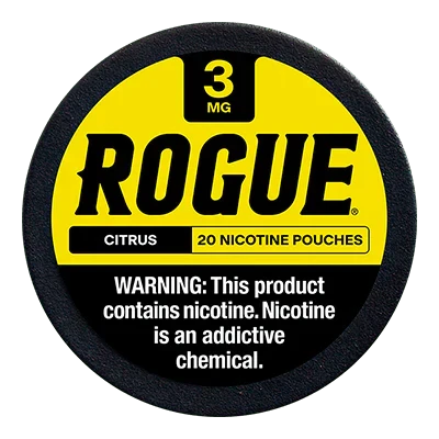 Rogue Citrus 3mg - Rushnico- Nicotine Pouches USA - Express Delivery