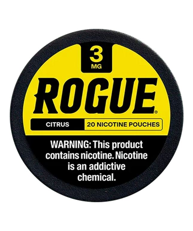 Rogue Citrus 3mg - Rushnico- Nicotine Pouches USA - Express Delivery