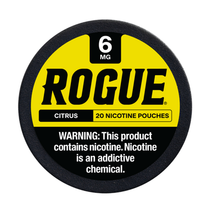 Rogue Citrus 6mg - Rushnico- Nicotine Pouches USA - Express Delivery