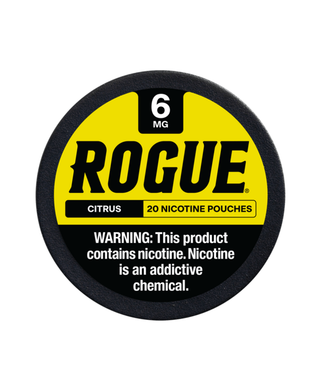 Rogue Citrus 6mg - Rushnico- Nicotine Pouches USA - Express Delivery