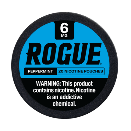 Rogue Peppermint 6mg - Rushnico- Nicotine Pouches USA - Express Delivery