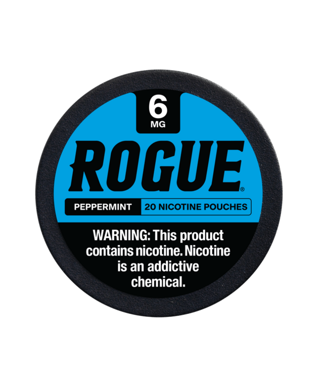 Rogue Peppermint 6mg - Rushnico- Nicotine Pouches USA - Express Delivery