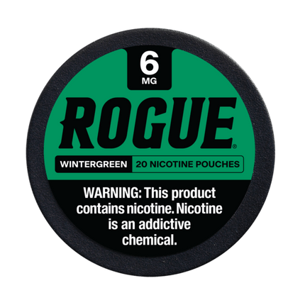 Rogue Wintergreen 6mg - Rushnico- Nicotine Pouches USA - Express Delivery