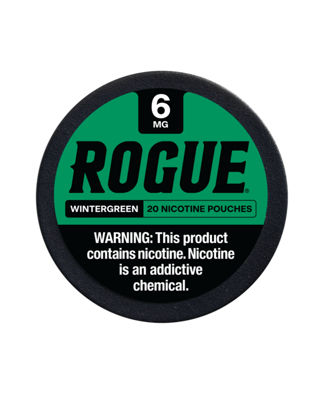Rogue Wintergreen 6mg - Rushnico- Nicotine Pouches USA - Express Delivery