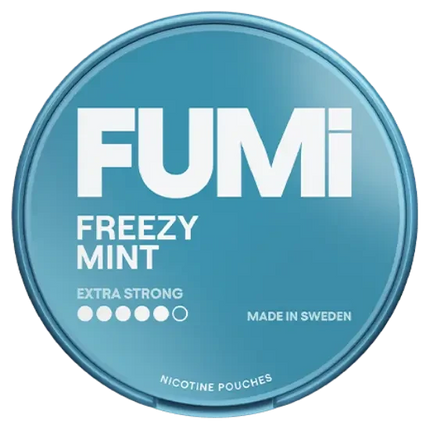 FUMI Freezy Mint 11mg - Rushnico- Nicotine Pouches USA - Express Delivery
