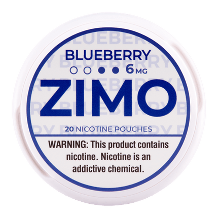 ZIMO Blueberry 6mg - Rushnico- Nicotine Pouches USA - Express Delivery