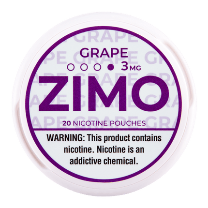 ZIMO Grape 3mg - Rushnico- Nicotine Pouches USA - Express Delivery