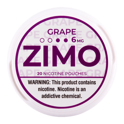 ZIMO Grape 6mg - Rushnico- Nicotine Pouches USA - Express Delivery
