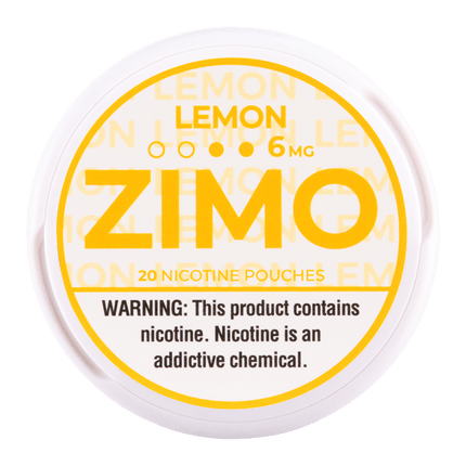 ZIMO Lemon 6mg - Rushnico- Nicotine Pouches USA - Express Delivery