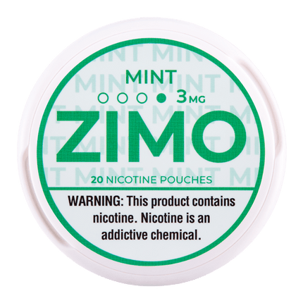 ZIMO Mint 3mg - Rushnico- Nicotine Pouches USA - Express Delivery