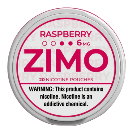 ZIMO Raspberry 6mg - Rushnico- Nicotine Pouches USA - Express Delivery