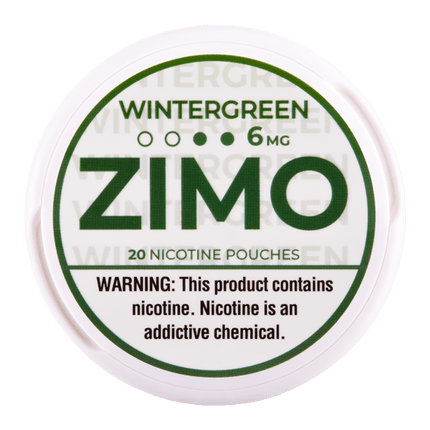 ZIMO Wintergreen 6mg - Rushnico- Nicotine Pouches USA - Express Delivery